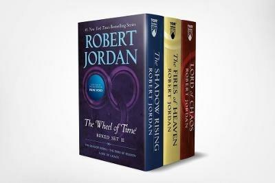 Wheel of Time Premium Boxed Set II: Books 4-6 (the Shadow Rising, the Fires of Heaven, Lord of Chaos) - Robert Jordan - cover