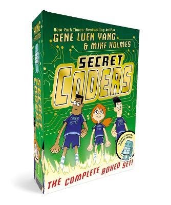 Secret Coders: The Complete Boxed Set: (Secret Coders, Paths & Portals, Secrets & Sequences, Robots & Repeats, Potions & Parameters, Monsters & Modules) - Gene Luen Yang - cover