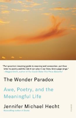 The Wonder Paradox: Embracing the Weirdness of Existence and the Poetry of Our Lives - Jennifer Michael Hecht - cover