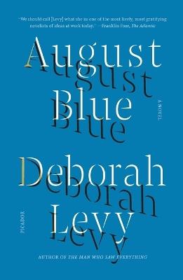 AUGUST BLUE - LEVY DEBORAH - cover