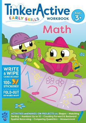TinkerActive Early Skills Math Workbook Ages 3+ - Nathalie Le Du - cover