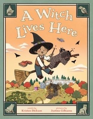 A Witch Lives Here - Kristen Dickson - cover