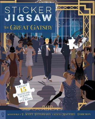 Sticker Jigsaw: The Great Gatsby - F. Scott Fitzgerald,Odd Dot - cover