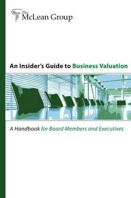 An Insider's Guide to Business Valuation - Andrew Smith - cover