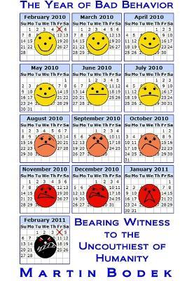 The Year of Bad Behavior: Bearing Witness to the Uncouthiest of Humanity - Martin Bodek - cover