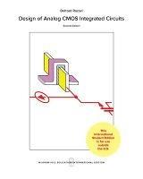 Design of Analog CMOS Integrated Circuits - Behzad Razavi - cover