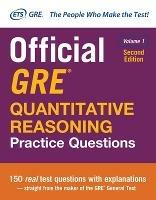 Official GRE Quantitative Reasoning Practice Questions, Second Edition, Volume 1 - Educational Testing Service,Educational Testing Service - cover