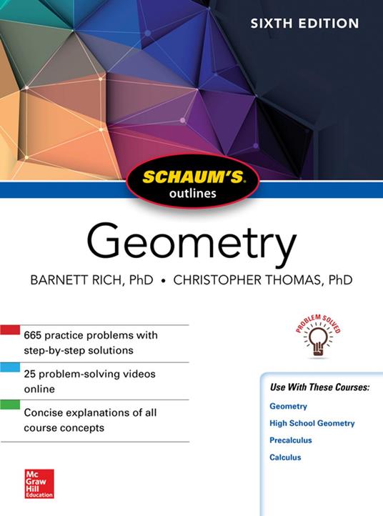 Schaum's Outline of Geometry, Sixth Edition