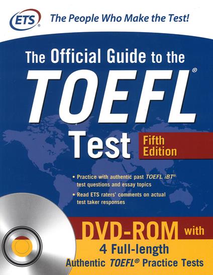The official guide to TOEFL iBT test. Con DVD-ROM - copertina