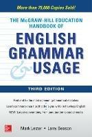 McGraw-Hill Education Handbook of English Grammar & Usage - Mark Lester - cover