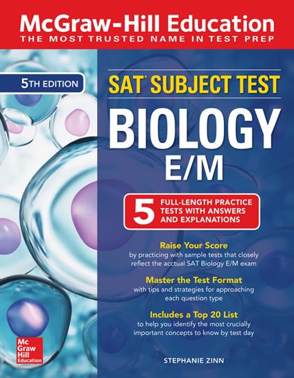 McGraw-Hill Education SAT Subject Test Biology, Fifth Edition