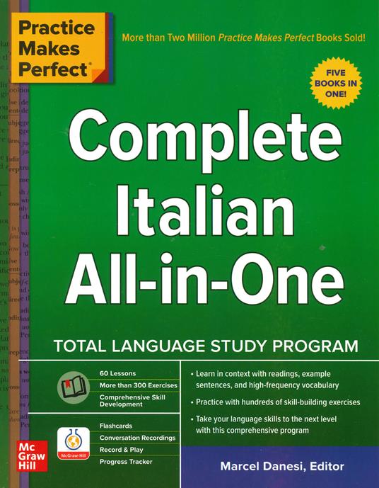 Practice makes perfect. Complete italian all-in-one - Marcel Danesi - copertina