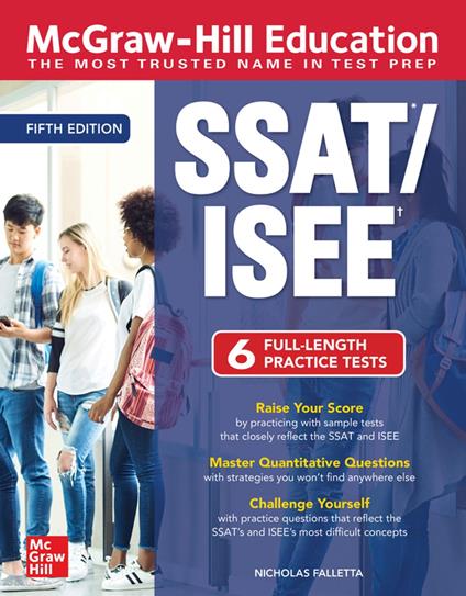 McGraw-Hill Education SSAT/ISEE, Fifth Edition