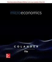 ISE Microeconomics - David Colander - cover