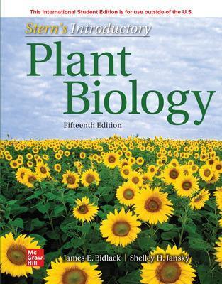 ISE Stern's Introductory Plant Biology - James Bidlack,Shelley Jansky,Kingsley Stern - cover
