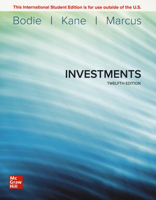 Investments - Zvi Bodie,Alex Kane,Alan J. Marcus - copertina
