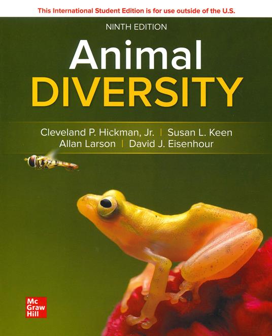 ISE Animal Diversity - Jr., Cleveland Hickman,Susan Keen,Allan Larson - cover