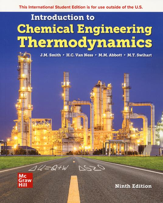 Introduction to Chemical Engineering Thermodynamics ISE - J.M. Smith,Hendrick Van Ness,Michael Abbott - cover
