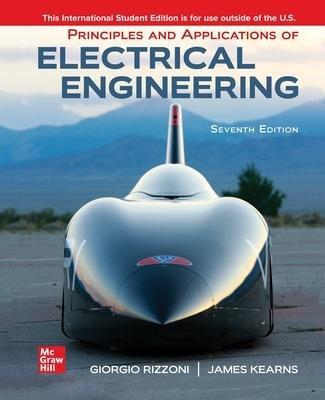 Principles and Applications of Electrical Engineering ISE - Giorgio Rizzoni,James Kearns - cover