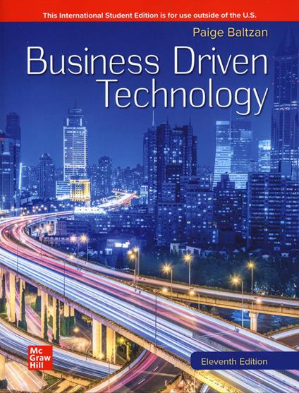 Business driven technology - Paige Baltzan - copertina