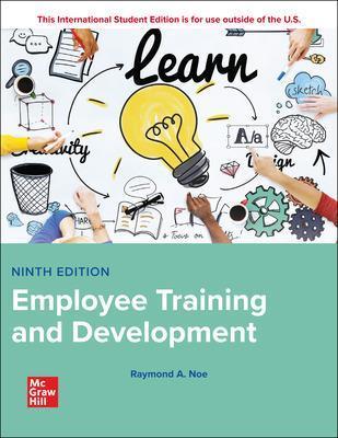 ISE Employee Training & Development - Raymond Noe - cover
