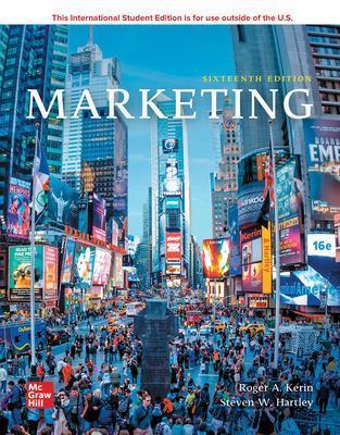 Marketing ISE - Roger Kerin,Steven Hartley - cover