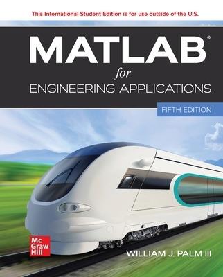 MATLAB for Engineering Applications ISE - William Palm - cover