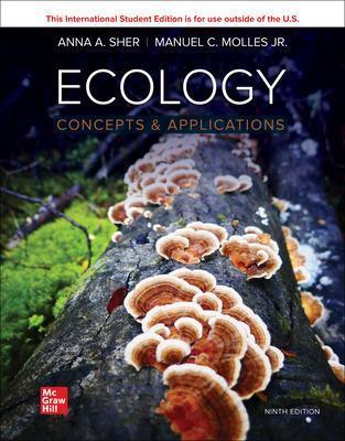 Ecology: Concepts and Applications ISE - Anna Sher,Manuel Molles - cover