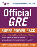 Official GRE Super Power Pack, Third Edition