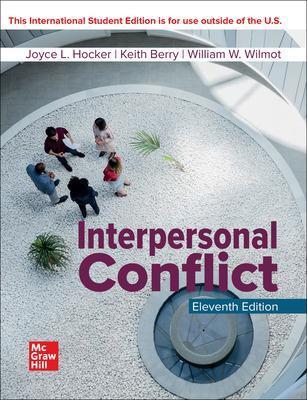 Interpersonal Conflict ISE - Joyce Hocker,Keith Berry,William Wilmot - cover