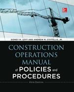 Construction Operations Manual of Policies and Procedures 5e (Pb)