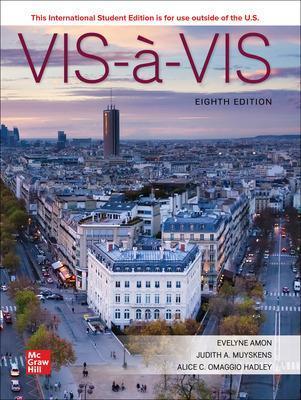 Vis-A-Vis ISE - Evelyne Amon,Judith Muyskens,Alice C. Omaggio Hadley - cover