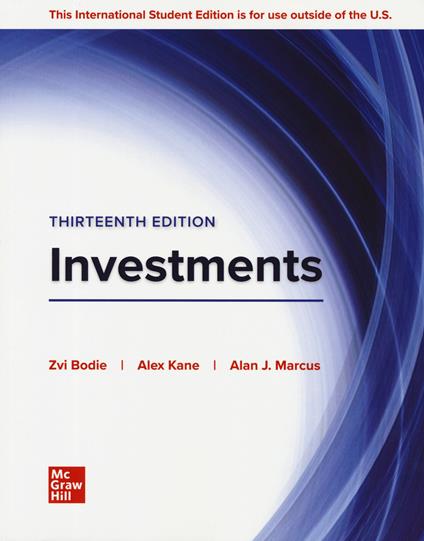 Investments - Zvi Bodie,Alex Kane,Alan J. Marcus - copertina