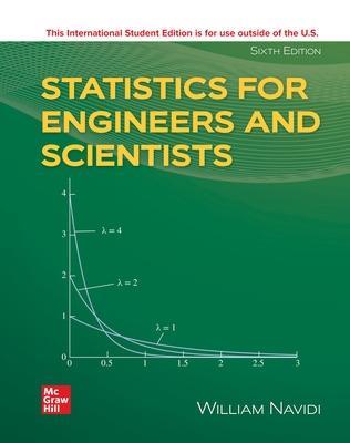 ISE Statistics for Engineers and Scientists - William Navidi - cover