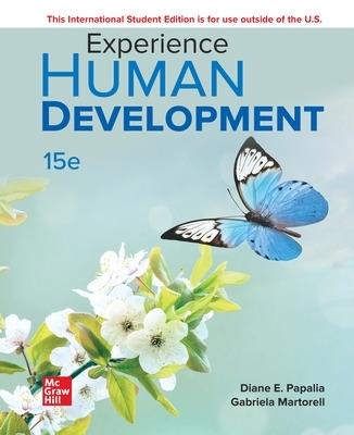 Experience Human Development ISE - Diane Papalia,Ruth Feldman,Gabriela Martorell - cover