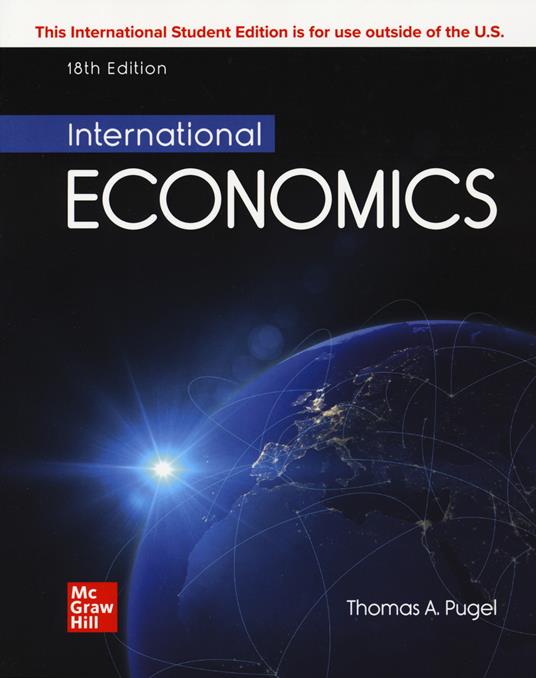 International economics - Thoma A. Pugel - copertina