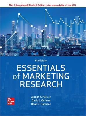Essentials of Marketing Research ISE - Joseph Hair,Mary Celsi,David Ortinau - cover