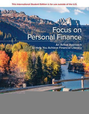 Focus on Personal Finance: 2024 Release ISE - Jack Kapoor,Les Dlabay,Robert J. Hughes - cover