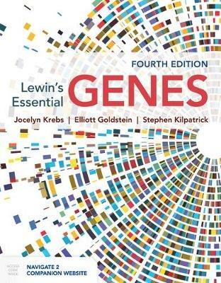 Lewin's Essential GENES - Jocelyn E. Krebs,Elliott S. Goldstein,Stephen T. Kilpatrick - cover