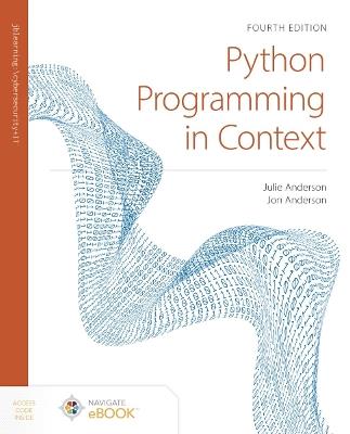 Python Programming in Context   Cloud Desktop - Julie Anderson,Jon Anderson - cover