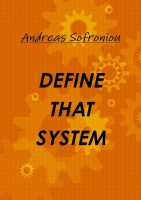 Define That System - Andreas Sofroniou - cover