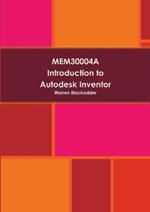 Mem30004a - Introduction to Autodesk Inventor