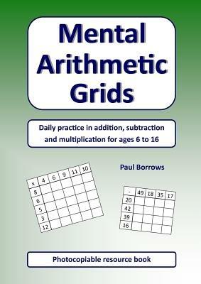 Mental Arithmetic Grids - Paul Borrows - cover