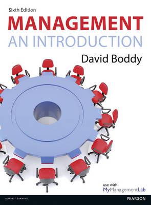 Management: An Introduction - David Boddy - cover