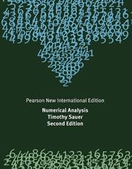 Numerical Analysis: Pearson New International Edition