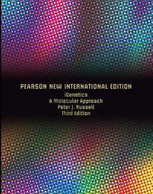 iGenetics: A Molecular Approach: Pearson New International Edition - Peter Russell - cover