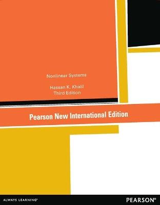 Nonlinear Systems: Pearson New International Edition - Hassan Khalil - cover