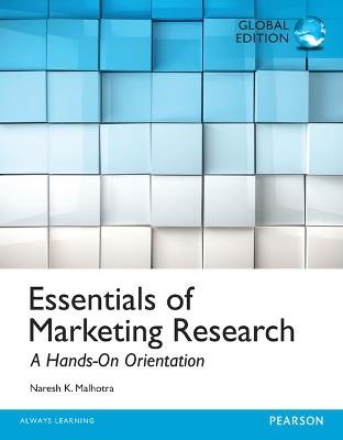 Essentials of Marketing Research, Global Edition - Naresh Malhotra,David Birks,Peter Wills - cover