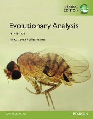Evolutionary Analysis, Global Edition - Scott Freeman,Jon Herron - cover