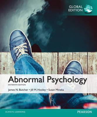 Abnormal Psychology - James N. Butcher,Jill M. Hooley,Susan M. Mineka - cover